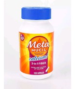 Metamucil Calcium 3 In 1 Fiber 120 Capsules BB 4/2022 - $41.14 CAD