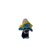 Vintage 1983 Wallace Berrie Smurfette Plush 12&quot; w/ Overalls Stuffed Toy - $300.87 MXN
