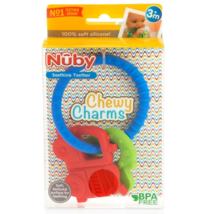 Nuby Chewy Charms Silicone Teether - £64.19 GBP