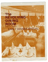 Revolving Dining Room Menus SKYLON Niagara Falls 1982 Canadian Pacific Hotels - £32.66 GBP