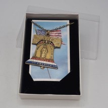 Religieux Médaillon Pendentif Mary Liberty Bell - $31.41