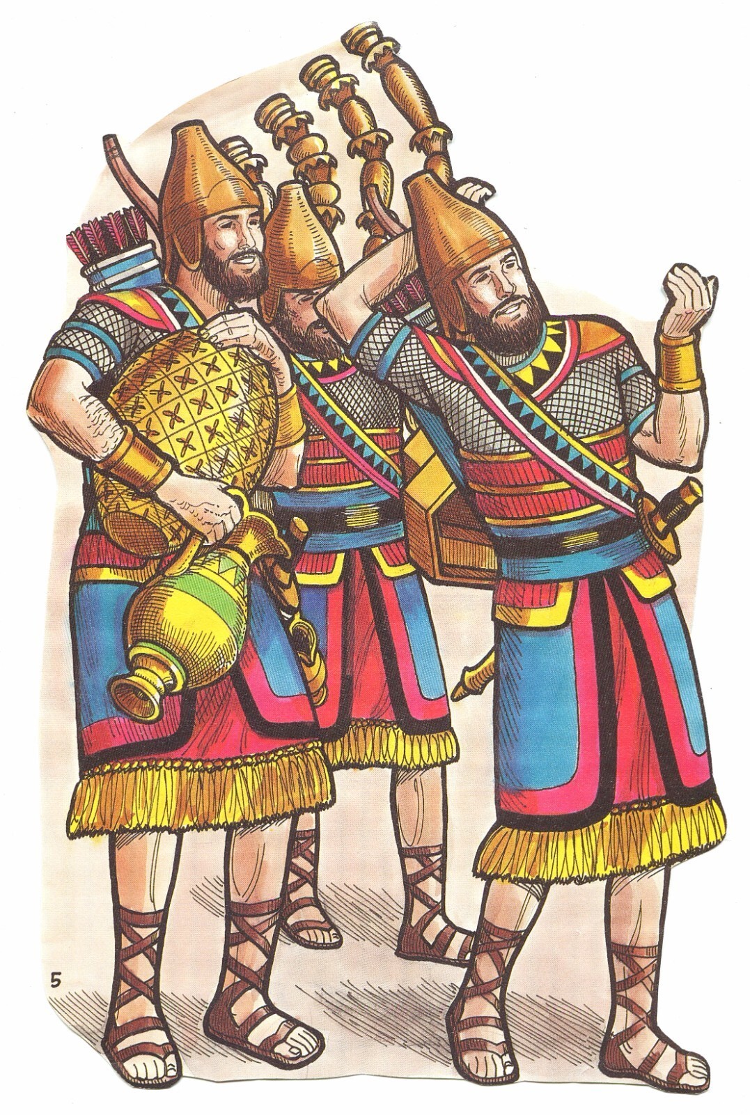 Flannel Board Bible Story Figure Vintage 1980s Regular Baptist Press 06666 - $9.70