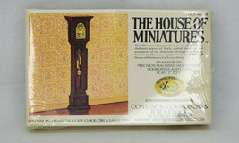 Vintage X-Acto House Of Miniatures Doll House Furniture W & M Tall Case Clock - $13.25