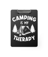 Personalized Black White Camping Print Clipboard - £38.25 GBP