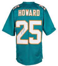 Xavien Howard Firmado Personalizado Azulado Pro Estilo Fútbol Camiseta JSA ITP - £92.26 GBP