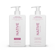 Native Vanilla and Cactus Flower Shampoo and Conditioner and - $32.33