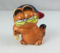 1981 Enesco Garfield Baseball Garfield 2.75&quot; Collectible Figurine - $4.94