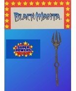 Custom McFarlane Super Power Black Manta Trident Accessory  - $14.99