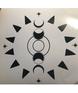 Moon Phases| Stars|Full|Night|Balance|Peace|Love|Inspiration|Vinyl|Decal... - $93.53 MXN