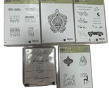 Stampin&#39; Up Stamp Sets Lot of 5 Best of Christmas Yippee Skippee Etc New... - $24.70