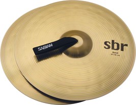 Sabian SBR1422 14-Inch SBR Concert Band Hand Cymbals - Pair, Brass, inch - £108.70 GBP
