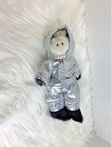 Hersheys Plush Cow In Spacesuit Silver 11 in Tall Stuffed Animal Toy  - $12.87