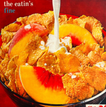 1965 Kellogg&#39;s Corn Flakes Advertisement Vintage Breakfast Cereal DWYY1 - €17,17 EUR