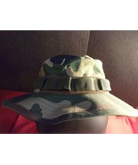 MIL-TYPE HAT SUN HOT WEATHER BOONIE MILITARY JUNGLE TYPE II WOODLAND BDU 7 - €18,04 EUR