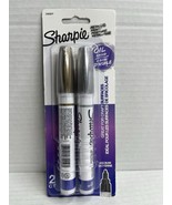 Sharpie Medium Point Oil-Based Paint Markers 2/Pkg-Gold, Silver - $205.45 MXN