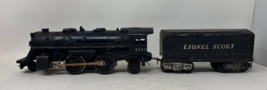 Vintage O Gauge Lionel Scout Steam Locomotive 1110 And Tender Working Condition - £20.06 GBP