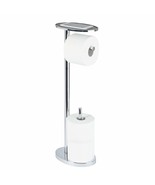 Better Living Ovo Toilet Caddy with Top Shelf, Bathroom Toilet Paper Sto... - $95.12 CAD