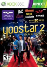 NEW Yoostar 2: In The Movies XBOX 360 Video Game actor kinect sensor multiplayer - £10.57 GBP