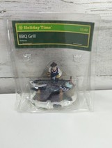 Holiday Time BBQ Grill Figurine Christmas Village Accessory RARE NEW - £19.10 GBP