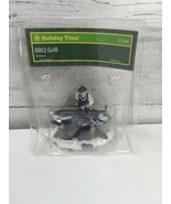 Holiday Time BBQ Grill Figurine Christmas Village Accessory RARE NEW - £18.97 GBP