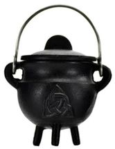 Triquetra Small Cast Iron Cauldron! - $19.75