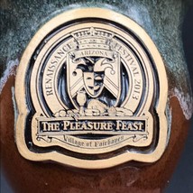 2013 Pleasure Feast Renaissance Festival Faire Arizona Drip Pottery Gobl... - $18.69