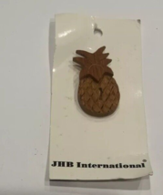 JHB International Wood Pineapple Button - £3.06 GBP