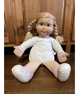 Playskool Hasbro 1986 KID SISTER Doll Girl Freckles Blonde Hair  Overalls  - $44.76 CAD