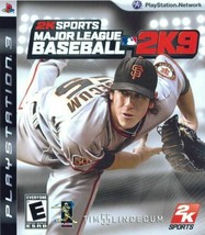 Major League Baseball 2K9 Sony PlayStation 3 Video Game 2K Sports PS3 Lincecum - £6.97 GBP