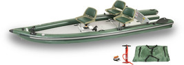 Sea Eagle FSK16 3-Person Swivel Seat Pkg Fish Skiff Boat Inflatable - $2,499.00