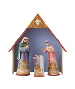 Jim Shore Nativity Figurines 4 Piece Set  9&quot; High Bethlehem Heartwood Creek - $98.99