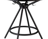 Products 4362Bl Cogo Steel Indoor-Outdoor Table, 36&quot; Round, Black - $383.99