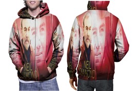 Neil Diamond  Mens Graphic Pullover Hooded Hoodie - £27.79 GBP+