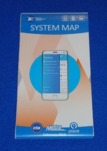 Brand New Chicago Transit Authority Subway System Map - Great Travel Reference - £3.12 GBP