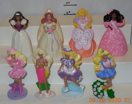 1991 McDonald’s Barbie Happy meal Complete Set of 8 toys - £39.98 GBP