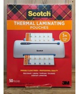 Scotch Thermal Laminating Pouches Letter Size (TP3854-50) - £11.02 GBP