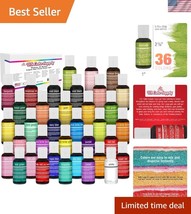 USA-Made 36 Color Liqua-Gel Food Coloring Set for Baking and Decorating ... - $83.99