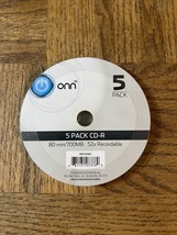Onn CD-R 700 MB 5 Pack - $19.68