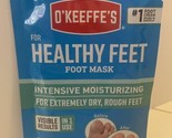 OKeeffe&#39;s Healthy Feet Foot Moisturizing Mask 1 Pair Single Use Socks - £8.51 GBP