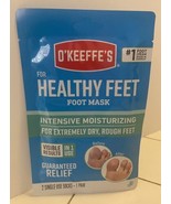 OKeeffe&#39;s Healthy Feet Foot Moisturizing Mask 1 Pair Single Use Socks - £8.56 GBP