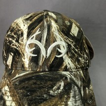 REALTREE ANTLERS MENS CAMOUFLAGE ADJUSTABLE STRAPBACK CAP HAT NWT - £5.51 GBP