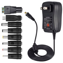 Universal Ac Dc Adapter 3V Up To 12V 2000Ma 30W Charger Power Supply U.S. Plug - £34.72 GBP
