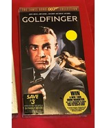 1964 GOLDFINGER JAMES BOND VHS 007COLLECTION FACTORY SELAED NEW VIDEO MO... - £11.03 GBP
