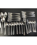 Oneida Distinction Deluxe Stainless HH Mixed Lot of 24 Spoons, Teaspoons... - £36.49 GBP
