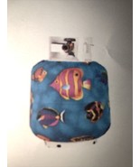 Vtg Tropical Fish Propane Tank Cover Gas Bottle Covers Outdoor Gas Stove... - $31.59 CAD
