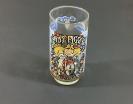 The Great Muppet Caper Miss Piggy Drinking Glass 16 OZ 1981 - £7.72 GBP