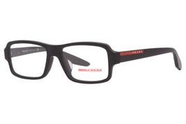 Prada Sport Eyeglasses PS01GVF 1B0101 53mm Matte Black / Demo Lens - $2,238.17 MXN