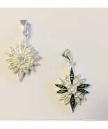 925 Sterling Silver Pendant Cross, New from Jerusalem - $825.48 MXN