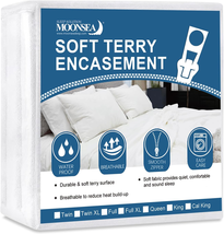 King Size Zippered Mattress Protector Encasement with Ultra Soft Terry S... - $64.34