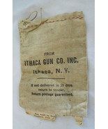 Ithaca Gun Company Advertising factory repair parts bag NY canvas - $65.50 CAD